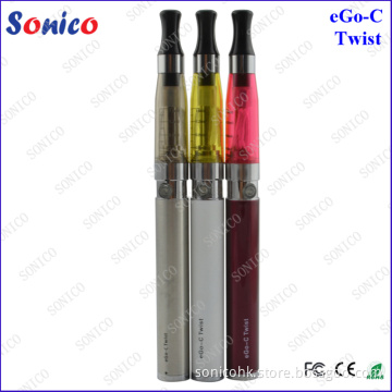 E Cig EGO C Twist Variable Voltage Battery with Colors